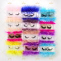 3D lashes with Feathers box Diamonds girly lashes